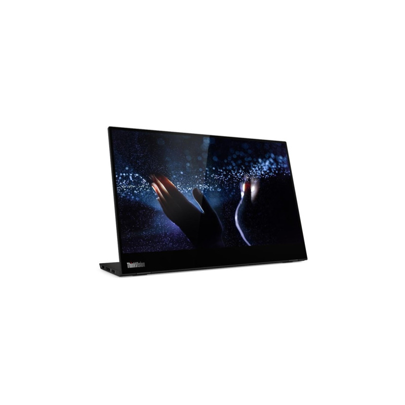Lenovo ThinkVision M14t, LED-Monitor(35.56 cm (14 Zoll), schwarz, FullHD, IPS, USB-C)