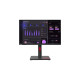 Lenovo ThinkVision T24i-30, LED-Monitor(60.5 cm (23.8 Zoll), schwarz, Full HD, IPS, HDMI, DisplayPort, VGA, Pivot)