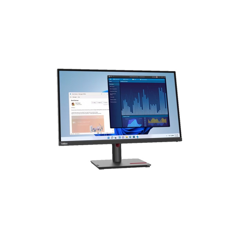 Lenovo ThinkVision T27p-30, LED-Monitor(69 cm (27 Zoll), schwarz, UltraHD/4K, IPS, 60Hz)