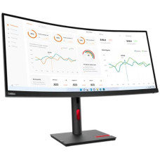Lenovo ThinkVision T34w-30, LED-Monitor(86 cm (34 Zoll), WQHD, VA, Curved, HDMI)