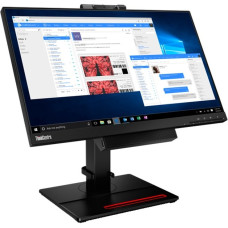 Lenovo Tiny-In-One 22, LED-Monitor(55 cm (22 Zoll), schwarz, FullHD, IPS, Webcam)