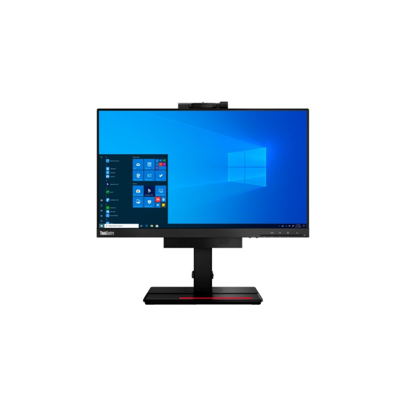 Lenovo Tiny-In-One 22, LED-Monitor(55 cm (22 Zoll), schwarz, FullHD, IPS, Webcam)