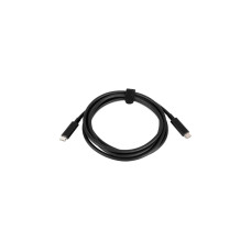 USB-C Stecker(schwarz, 2 Meter, Laden mit bis zu 60 Watt)