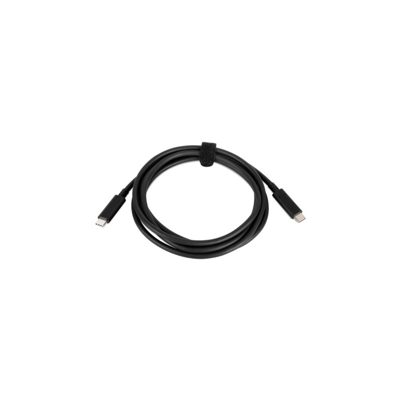 USB-C Stecker(schwarz, 2 Meter, Laden mit bis zu 60 Watt)