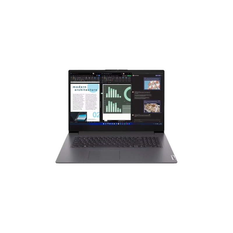 Lenovo V17 G4 IRU (83A20001GE), Notebook(grau, Windows 11 Pro 64-Bit, 43.9 cm (17.3 Zoll) & 60 Hz Display, 512 GB SSD)