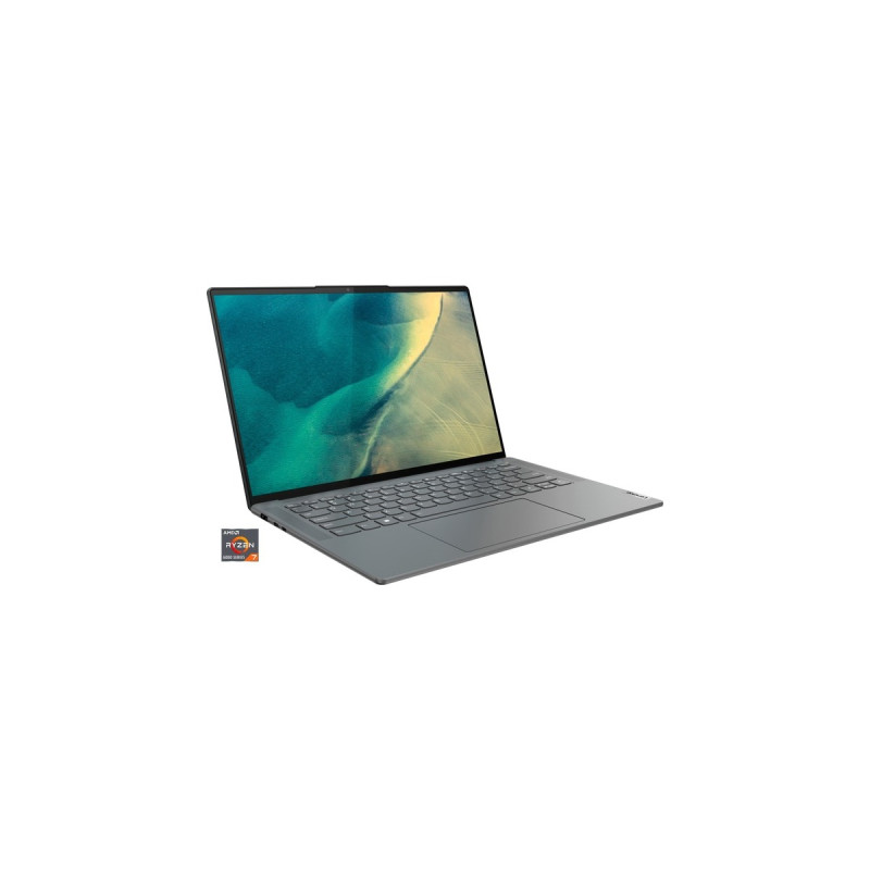 Lenovo Yoga Slim 7 ProX (82TL005QGE), Notebook(grau, Windows 11 Home 64-Bit, 36.8 cm (14.5 Zoll) & 120 Hz Display, 512 GB SSD)