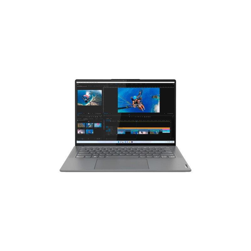 Lenovo Yoga Slim 7 ProX (82TL005QGE), Notebook(grau, Windows 11 Home 64-Bit, 36.8 cm (14.5 Zoll) & 120 Hz Display, 512 GB SSD)