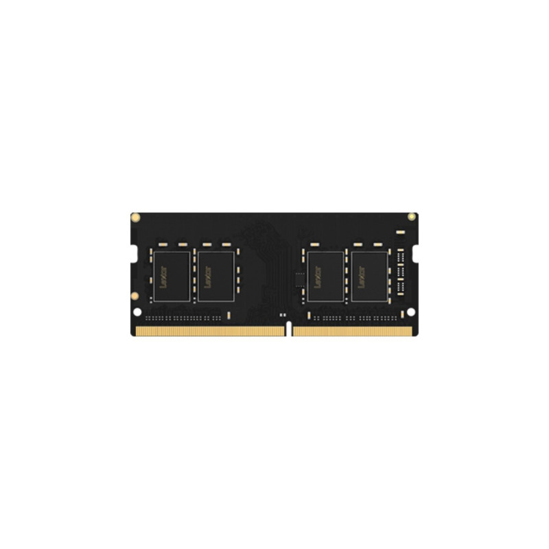 Lexar SO-DIMM 8 GB DDR4-3200, Arbeitsspeicher(schwarz, LD4AS008G-B3200GSST)