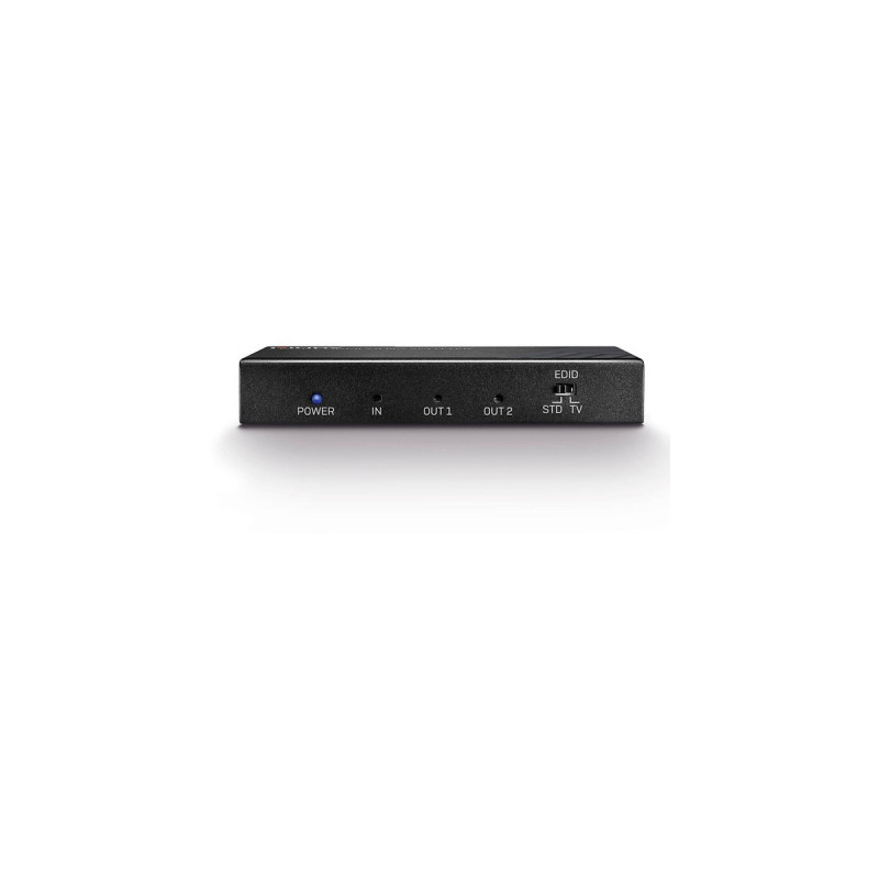 Lindy 2 Port HDMI Splitter 18G(schwarz, HDR HDCP 2.2)