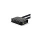 Lindy 2 Port Kabel KVM Switch, HDMI 4K60, USB 2.0 & Audio, KVM-Switch(schwarz)