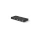 Lindy 4 Port KVM Switch HDMI 4K60, USB 2.0 & Audio, KVM-Switch(schwarz)