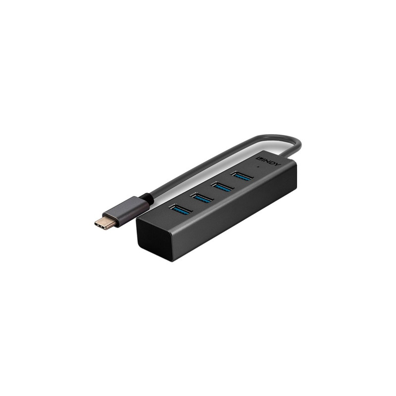 Lindy 4 Port USB 3.2 Gen 1 Typ C, USB-Hub