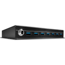 Lindy 7 Port USB 3.0 Metall, USB-Hub