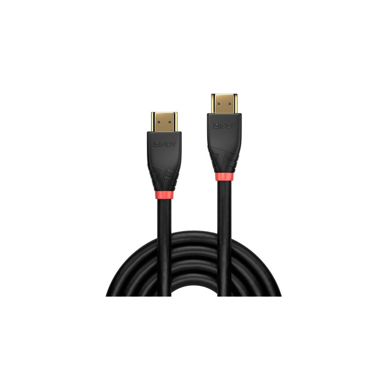 Lindy Aktives HDMI-Kabel 18G(schwarz, 10 Meter)