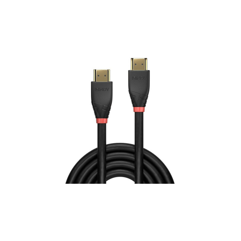 Lindy Aktives HDMI-Kabel 18G(schwarz, 15 Meter)