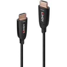 Lindy Fibre Optic Hybrid HDMI 2.1 8K60 Kabel(schwarz, 15 Meter, AOC-Kabel)