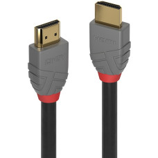 Lindy High Speed HDMI Kabel, Anthra Line(schwarz, 1 Meter)