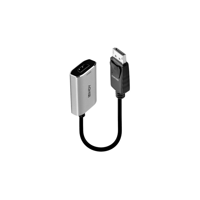 HDMI 8K, Adapter(schwarz/grau, 11cm)