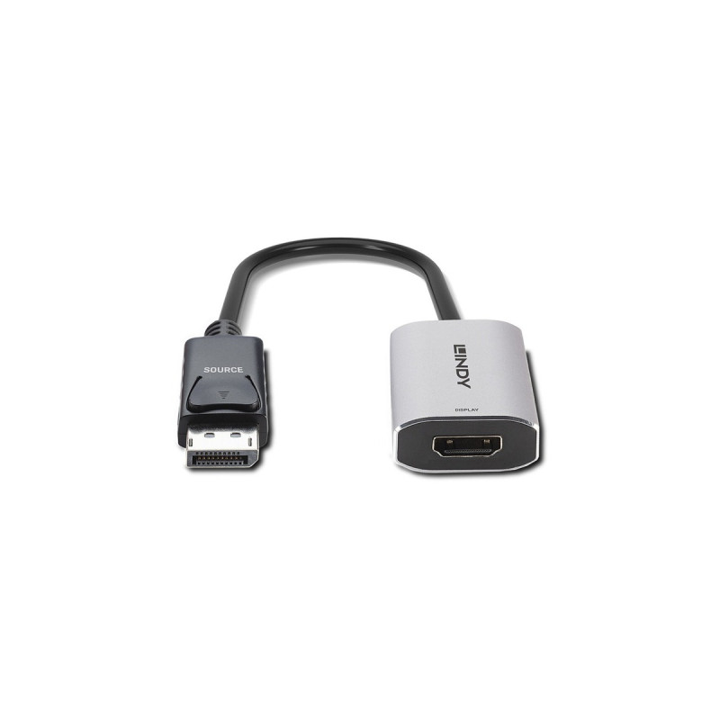 HDMI 8K, Adapter(schwarz/grau, 11cm)
