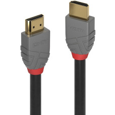 Lindy Standard HDMI Kabel, Anthra Line(schwarz, 15 Meter)