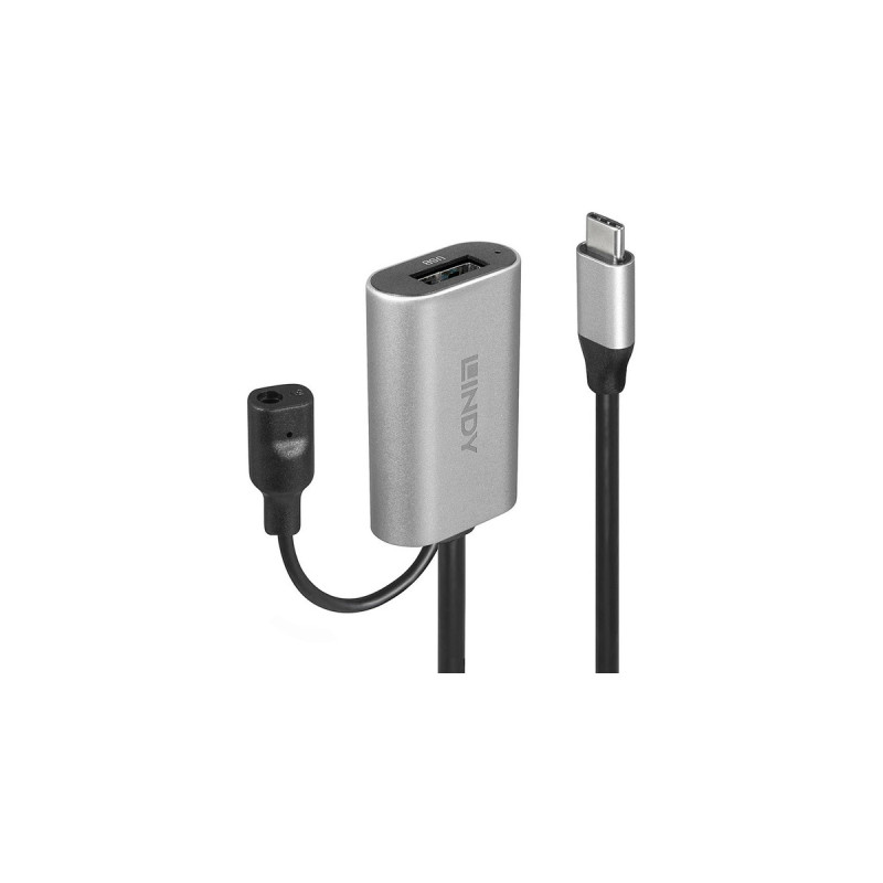 USB-A Buchse(schwarz, 5 Meter)