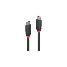 USB-C Stecker(schwarz, 0,5 Meter, Laden mit bis zu 60 Watt)