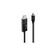 DisplayPort Stecker(schwarz, 3 Meter, + HDR)