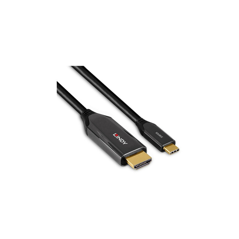 HDMI 8K Stecker(schwarz, 1 Meter, 8K 60Hz, + HDR)