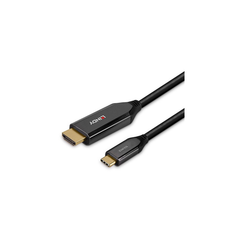HDMI 8K Stecker(schwarz, 2 Meter, 8K 60Hz, + HDR)