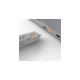 Lindy USB Port Schloss (4 Stück) mit Schlüssel, Diebstahlschutz(orange, Code: ORANGE)