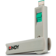 Lindy USB Typ C Port Schloss, Sicherheit(grün)