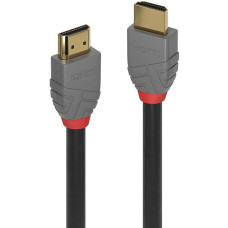 Lindy Ultra High Speed HDMI Kabel, Anthra Line(grau, 1 Meter)