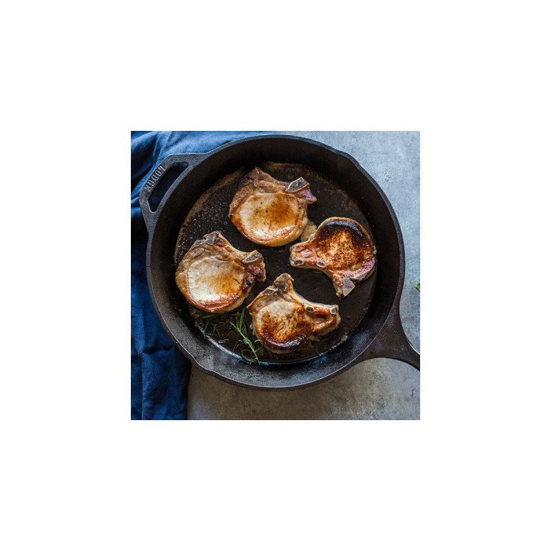 Lodge Bratpfanne L10SK3 mit Stiel(schwarz, Ø 30,5cm)