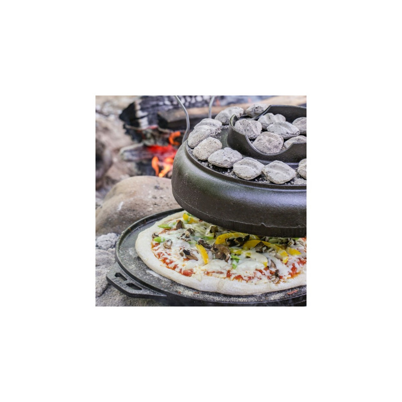 Lodge Feuertopf Cook It All L14CIA(schwarz, 5-in-1)