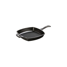 Lodge Grillpfanne L8SGP3 eckig, mit Stiel und Griff(schwarz, 26,5cm)