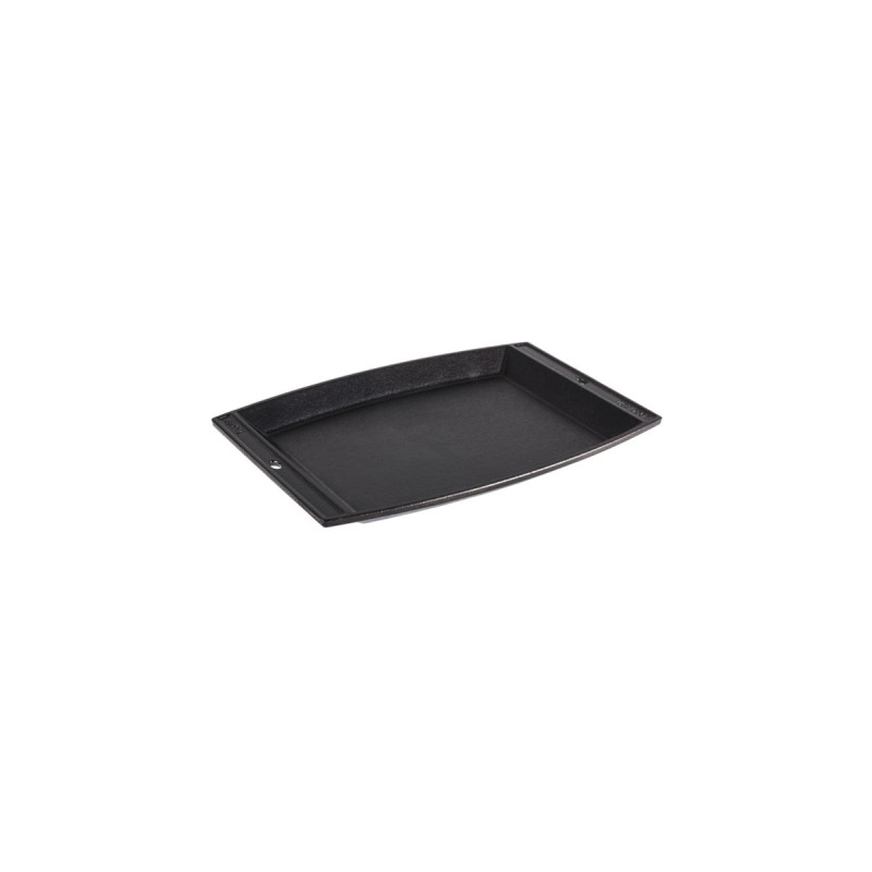 Lodge Gusseiserne Chef´s Platter LJSCP3, Grillplatte(schwarz, 38cm x 30cm)