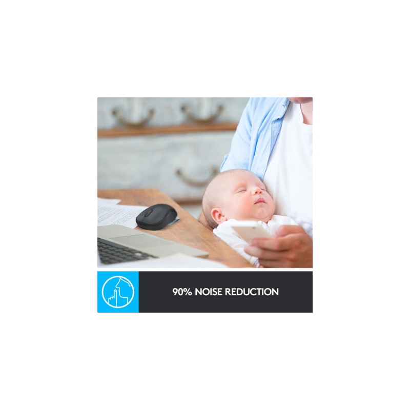 Logitech B220 Silent, Maus(schwarz)