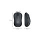 Logitech B220 Silent, Maus(schwarz)