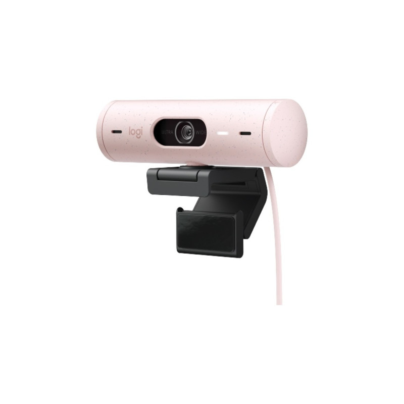 Logitech Brio 500, Webcam(rosa/schwarz, Rose)