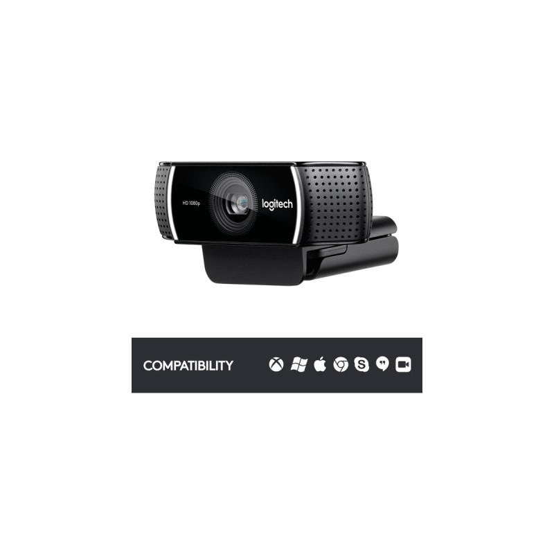 Logitech C922 Pro Stream Webcam(schwarz)