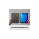 Logitech Combo Touch für iPad Pro 12,9 Zoll (5./6. Generation), Tastatur(grau, DE-Layout)