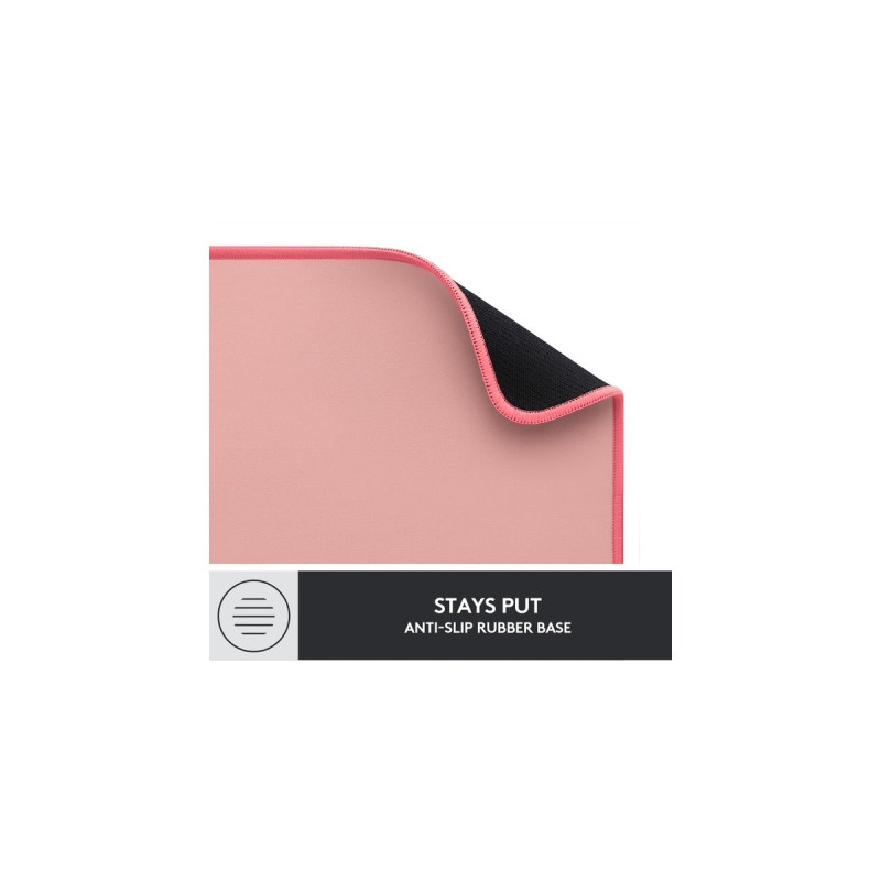 Logitech Desk Mat Studio, Mauspad(rosa)