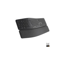Logitech ERGO K860, Tastatur(schwarz, DE-Layout, schmutzabweisendes Material, kompatibel mit Windows/Mac)