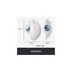 Logitech ERGO M575 for Business, Trackball(hellgrau/blau)