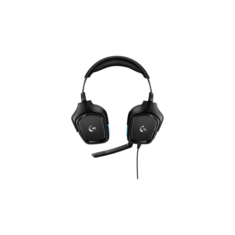 Logitech G432 Gaming Headset, Gaming-Headset(schwarz/blau)