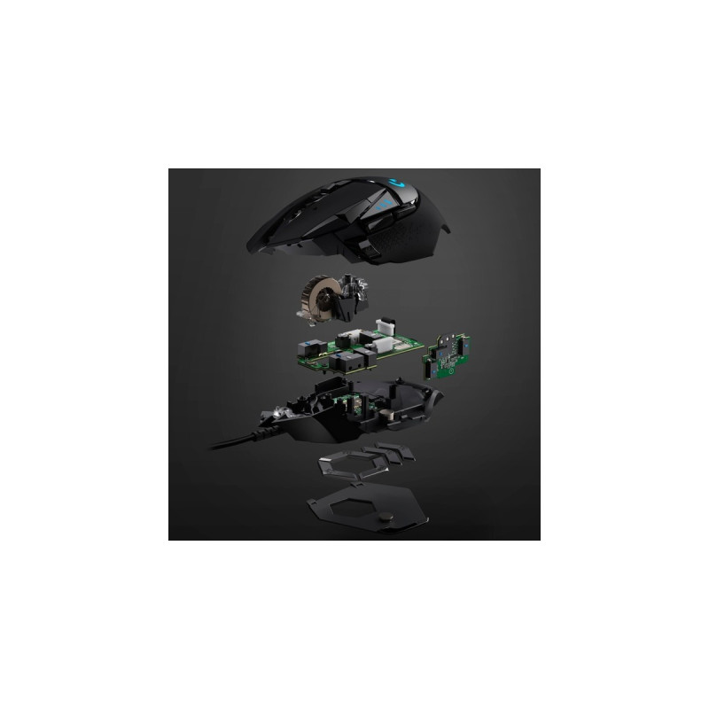 Logitech G502 HERO, Gaming-Maus(schwarz, Outlet)