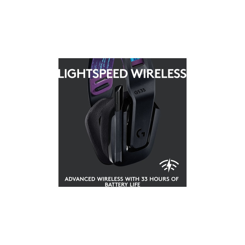 Logitech G535 LIGHTSPEED, Gaming-Headset(schwarz)
