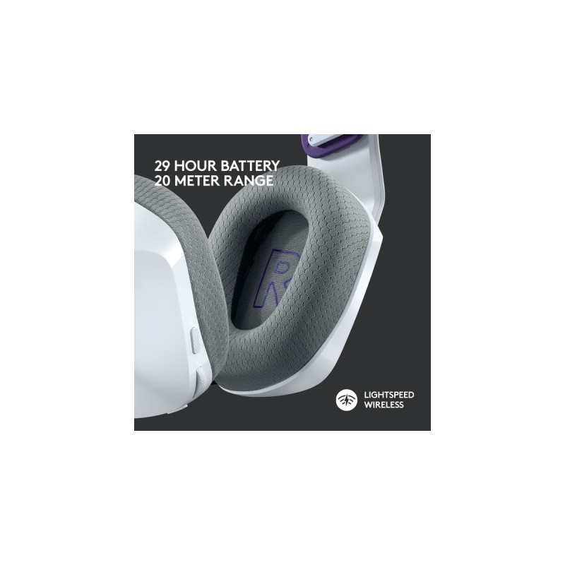 Logitech G733 LIGHTSPEED, Gaming-Headset(weiß)