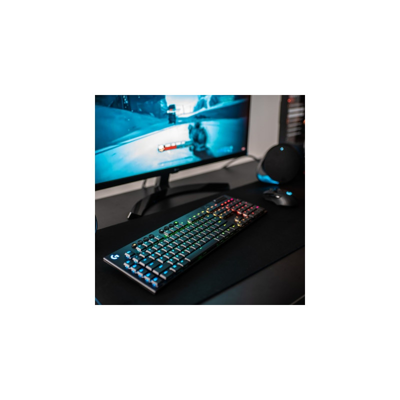 Logitech G915 LIGHTSPEED, Gaming-Tastatur(schwarz, DE-Layout, GL Tactile)