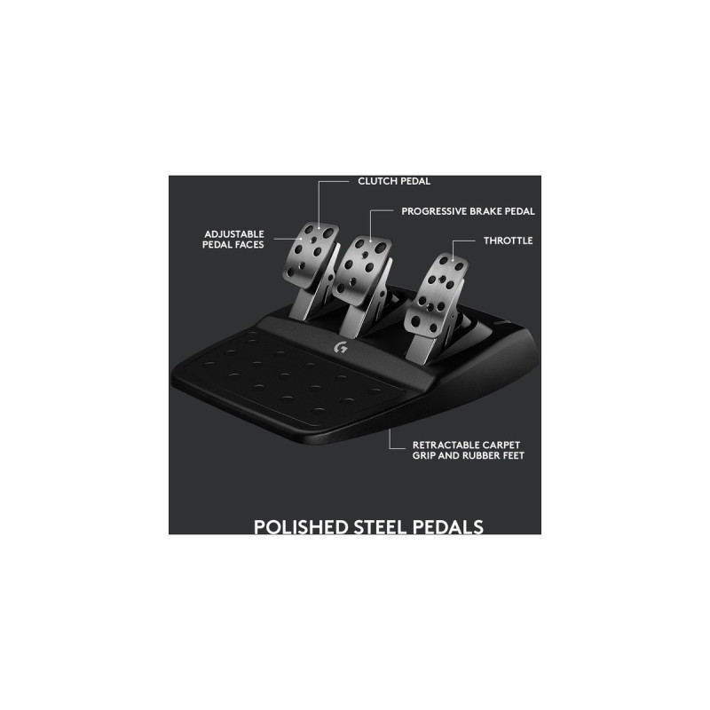 Logitech G923 TRUEFORCE Xbox One/Xbox Series X|S, Lenkrad(schwarz)